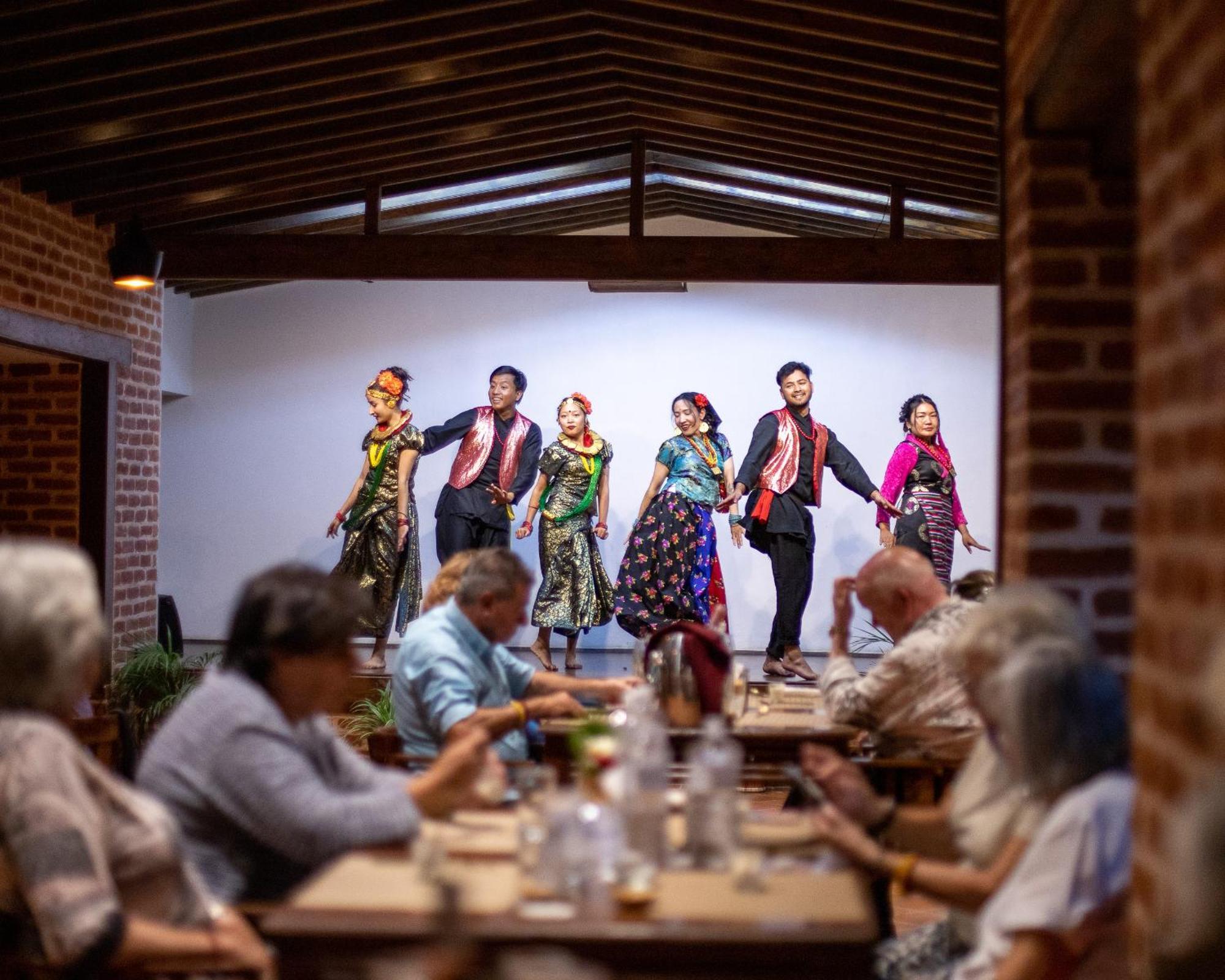 Basera Boutique Hotel Катманду Екстериор снимка Flamenco show in Málaga